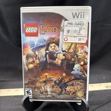 Lord Of The Rings Lego Wii Game With Manual And Movie