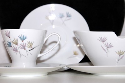 Rosenthal Fortuna Teacup Saucer Gravy Boat LOT 4 Pattern Fortuna R918