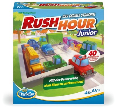 ThinkFun Rush Hour  Junior - Logikspiel ab 5 Jahre Das geniale Stauspiel für ...