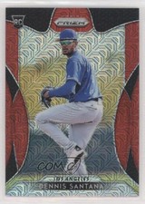 2019 Panini Prizm Tier II Red Mojo Prizm 182/299 Dennis Santana #181 1u6
