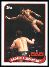 2018 Topps WWE Heritage #19 Cedric Alexander 54064