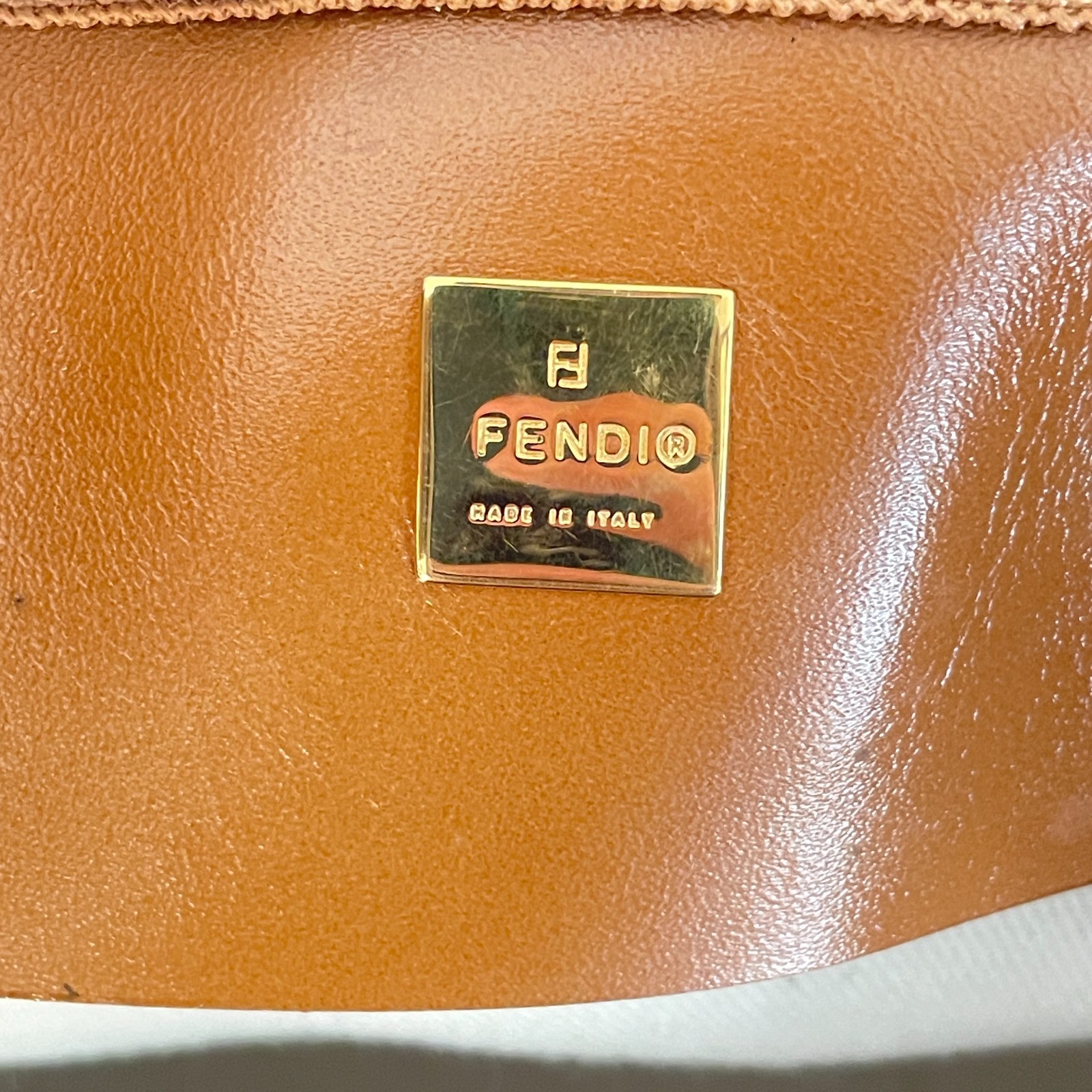 Fendi Pecan Travel Boston Bag 60 Shoulder 2way Canvas made in italy thumbnail 21