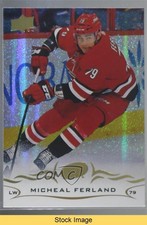2018-19 Upper Deck Speckled Rainbow Foil Micheal Ferland #290 READ kh0