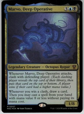 Marvo, Deep Operative Foil 7 MKC M Commander: Murders at Karlov Manor MTG
