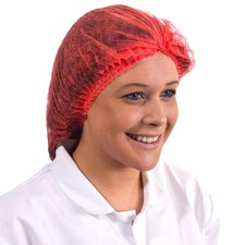 Disposable Hair Nets Hairnet Mob Caps Catering Cap Head Cover Nets Food Prep PPE