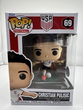 Funko Pop! Football Vinyl: Christian Pulisic #69 USA Soccer World Cup FIFA NEW
