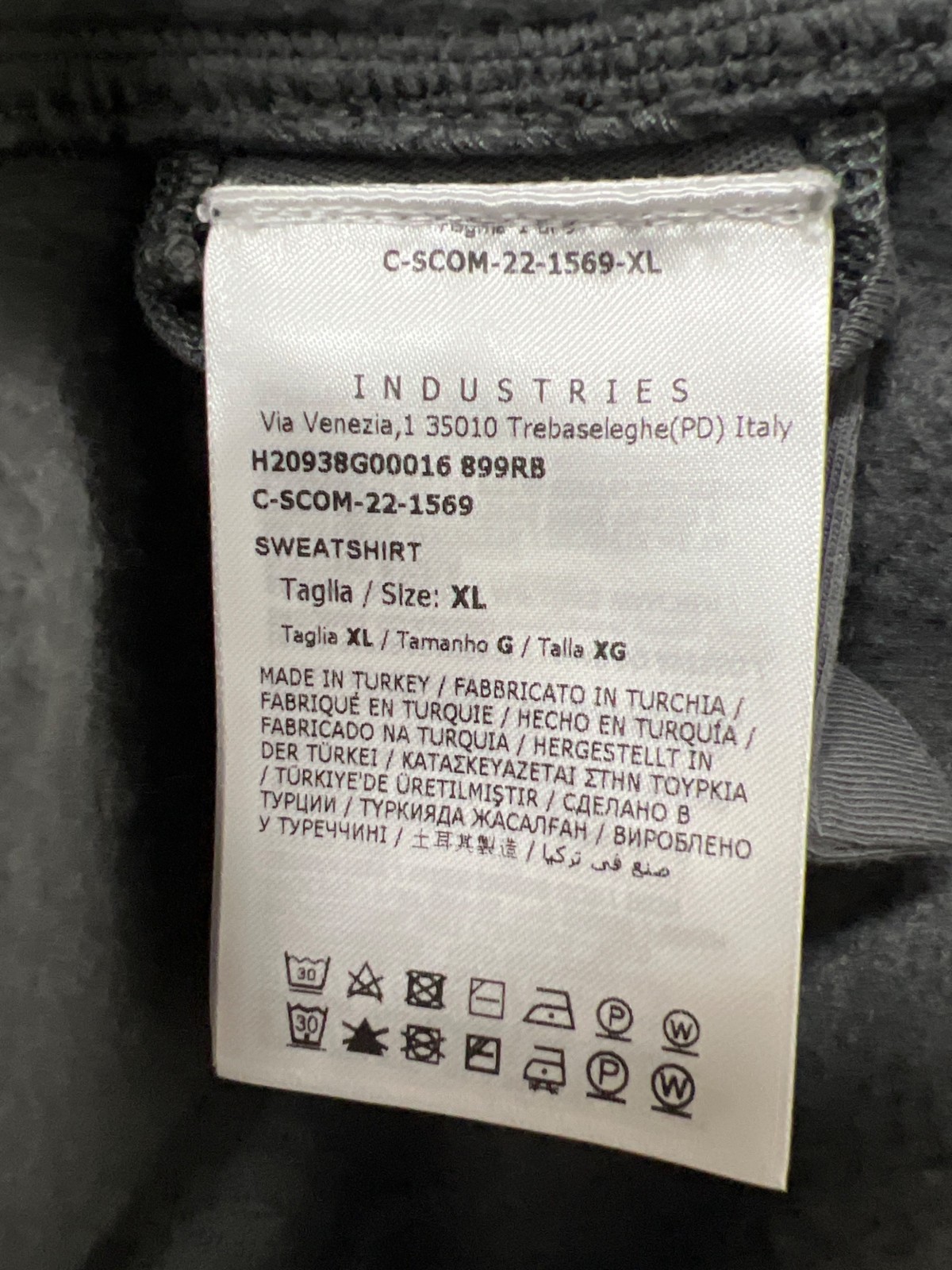 MONCLER/Sweatshirt Gray Size: XL thumbnail 7