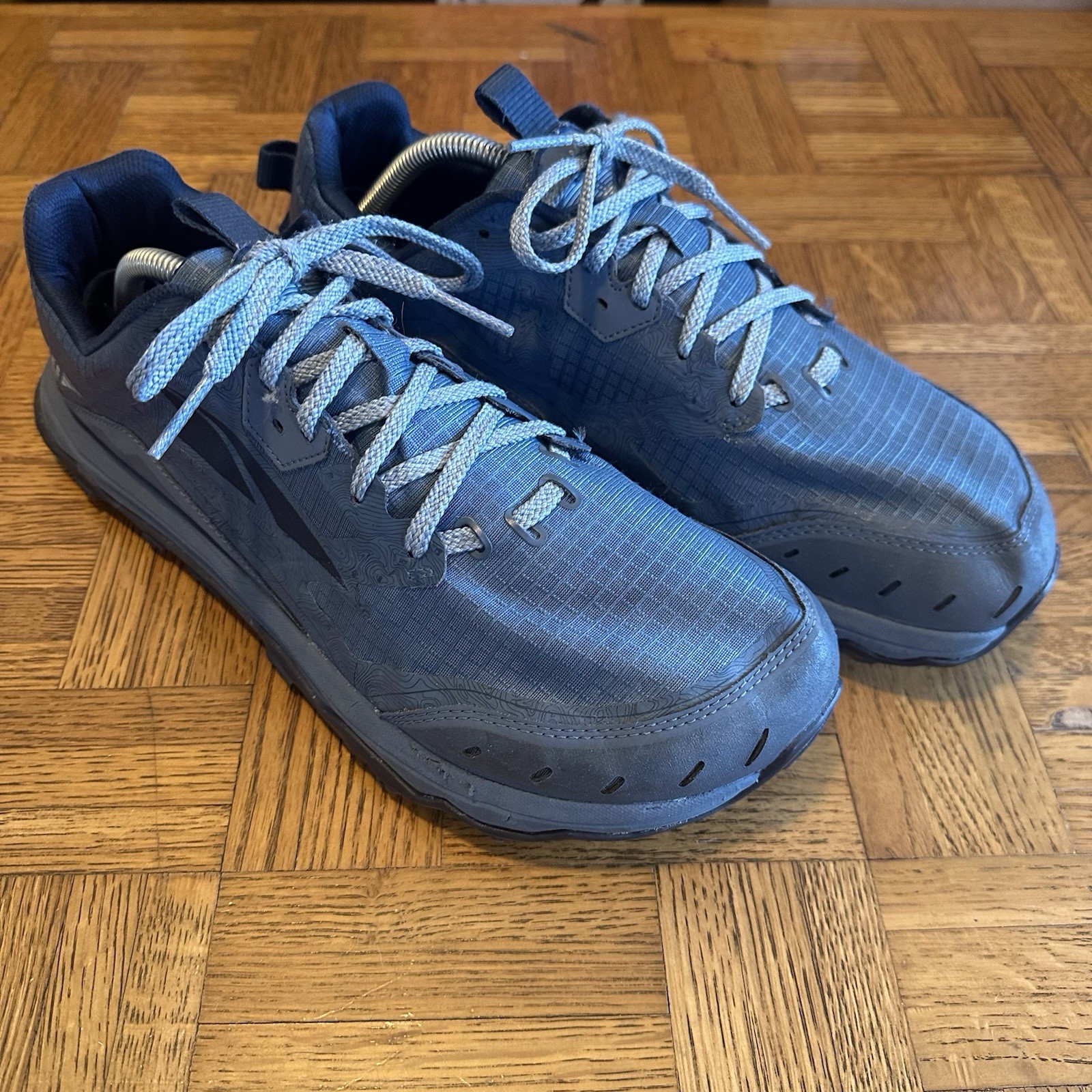 Altra Lone Peak 6 Womens Trail Runners Size 12 Blue ALOA548E446-image