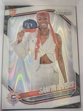 2025 Prizm WNBA Saniya Rivers RC White Seismic #150 Sun NM Pack Fresh 