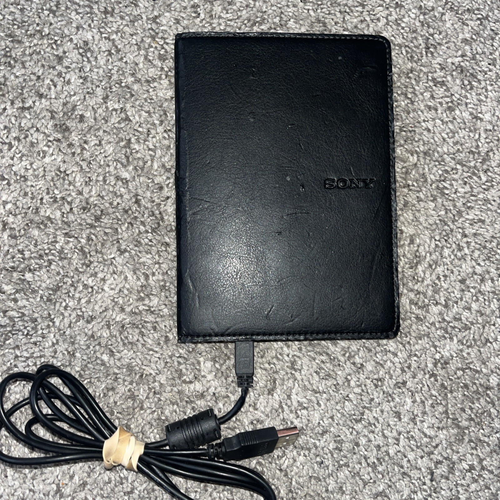 Sony PRS-505 Digital E-Reader Silver Selling as-is Turns On