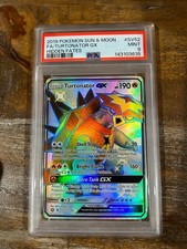 POKEMON 2019 Sun Moon Hidden Fates Full Art TURTONATOR GX #SV52 PSA 9 Mint RARE on eBay