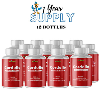 Cordelle - Blood Support- 12 Bottles- 720 Capsules