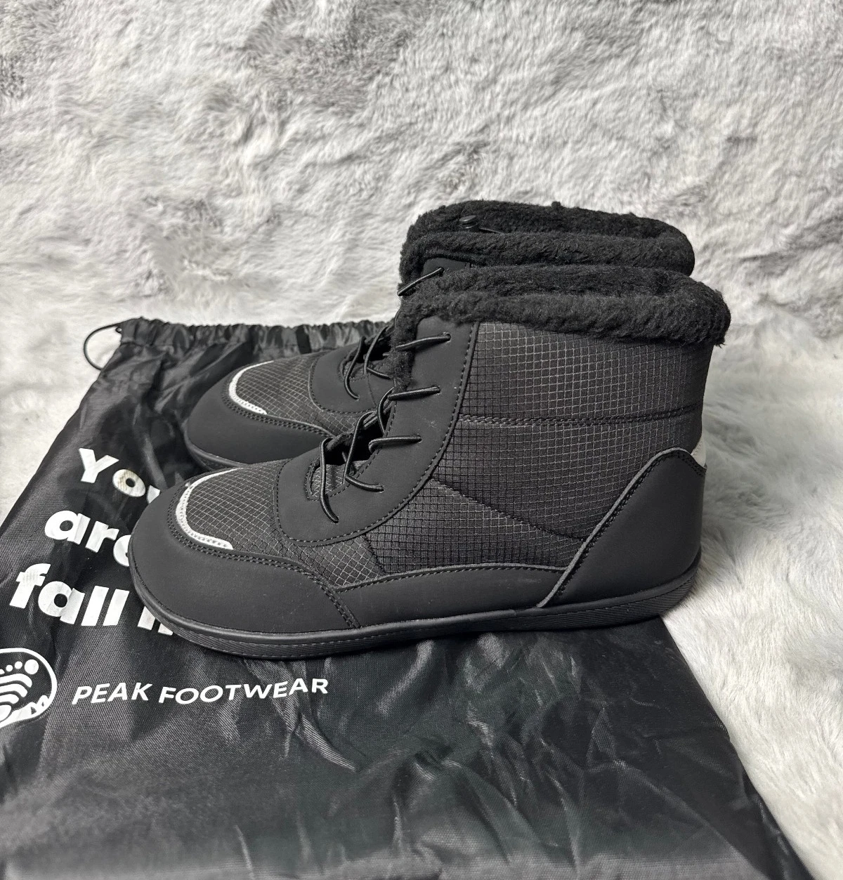 Peak Footwear Boot 41 9.5 Womans 7.5 Men Frost Guard Nonslip Waterproof Winter