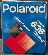 Polaroid 636 Closeup Instant Camera Japanese Box Saison Card Branded EUC
