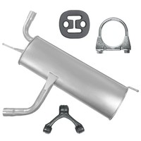 EndschalldäMpfer Auspuff Endtopf SchalldäMpfer FüR Seat Leon II 2 1P1 1.4 1.6