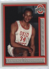 1991-92 Ohio State Buckeyes Team Issue Lawrence Funderburke 0q3
