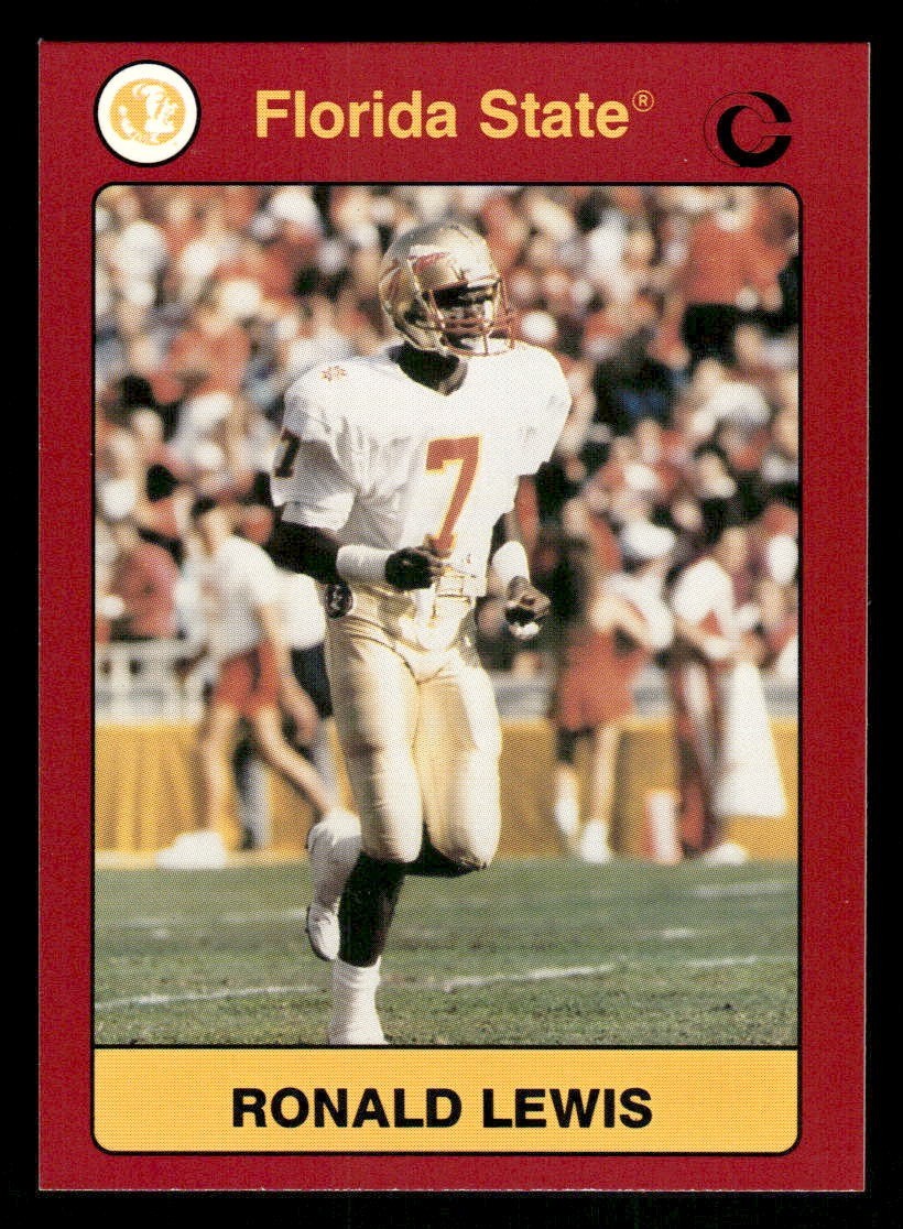 1990-91 Collegiate Collection Florida State Seminoles #51 Ronald Lewis 076177