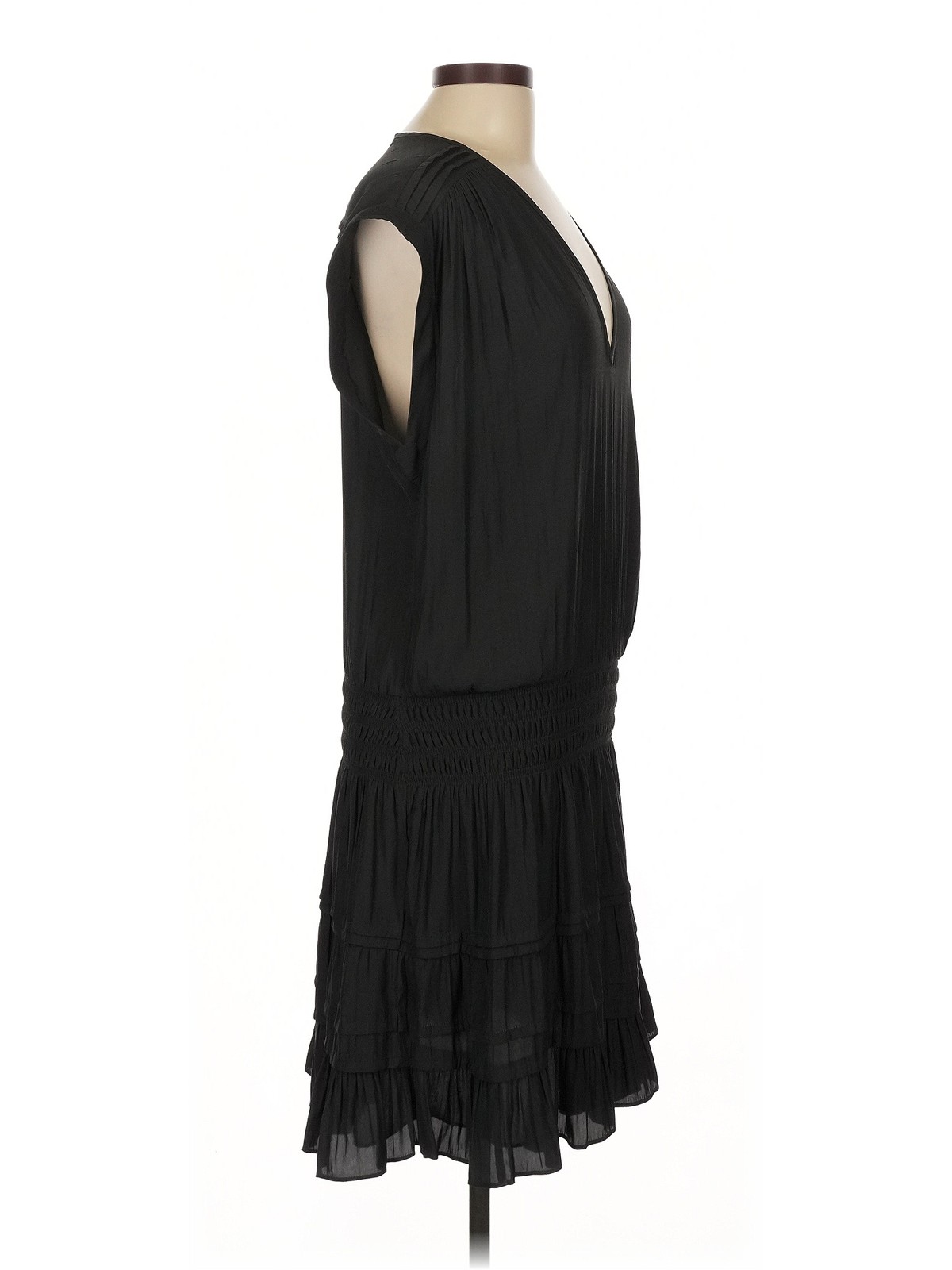 NWT Ramy Brook Women Black Casual Dress L thumbnail 3