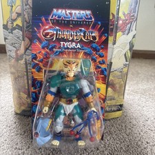 Masters Of The Universe X Thundercats Tygra Mattel MOTU Origins Figure NICE NIB
