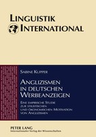 Anglizismen In Deutschen Werbeanzeigen Sabine Kupper Taschenbuch Deutsch 2007