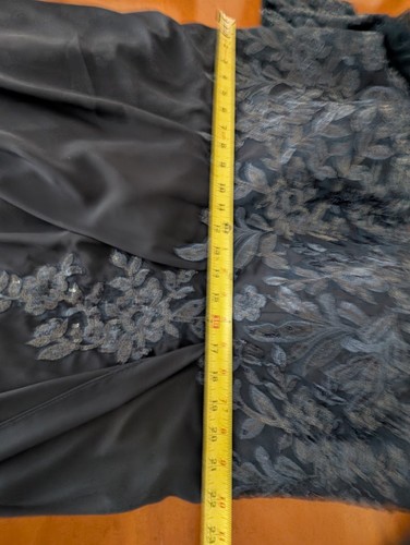 Prom Dress Ball Gown Formal Mother Of The Bride Navy Blue Corset Lace Size 24 - Picture 19 of 24