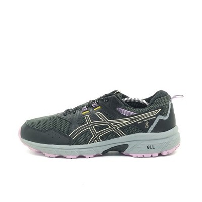 ASICS Damen Gel-Venture 8 Sportschuh Schwarz Lila Grau Leicht Laufschuhe EU 40