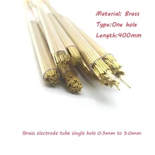 Brass Electrode Tube Single Hole Copper Tube 1 -3.0mm for EDM Drilling Machine
