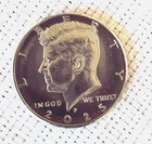 2025 P Half Dollar BU Brilliant Uncirculted from mint roll - 1 Coin