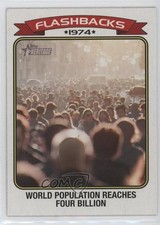 2023 Topps Heritage News Flashbacks World Population #NF-2 1s3