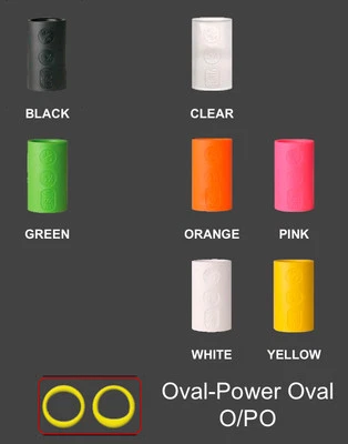 Vise Grips Lady O/PO Oval/Power Oval Bowling Finger Inserts OD 7/8"