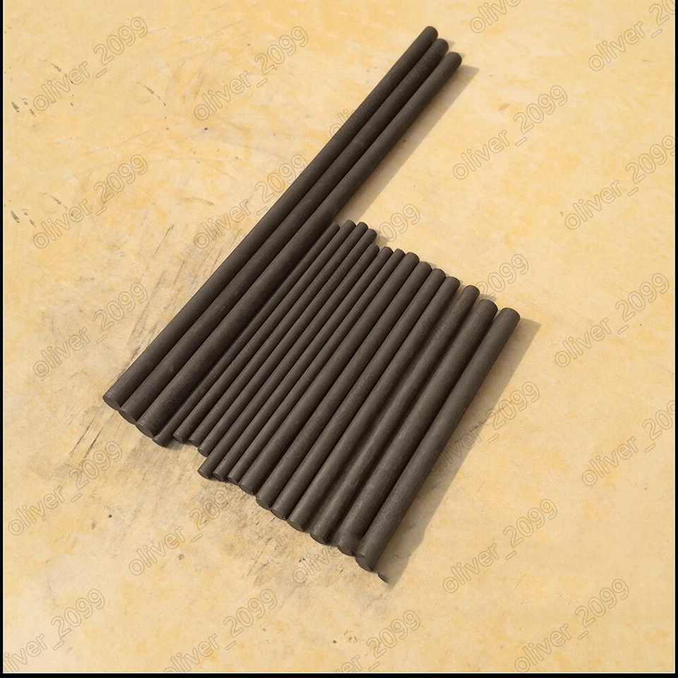 Conductive High Temperature Resistant High Purity Graphite Round Rod Carbon Bar - Bild 4 von 4