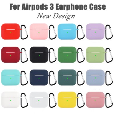 Für Apple AirPods 3 Hülle Silikon Schutzhülle für Ohrhörer versandkostenfrei