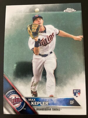 2016 Topps Chrome Rookie RC 138 Max Kepler