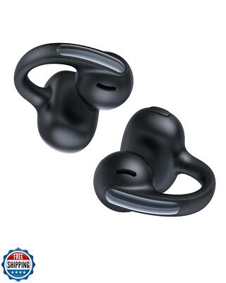 Baseus Bowie MC1 Open Ear Clip-On Earbuds, Adaptive Comfort with Anti-Drop De