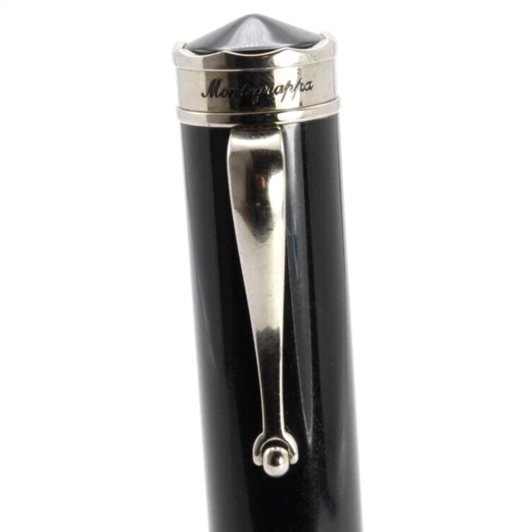 Montegrappa Ducale Marker - Platiniert - für Sharpie Filzstifte + Sharpie Gold