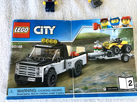 Lego City ATV Race Team (60148) Complete, 1 instruction book