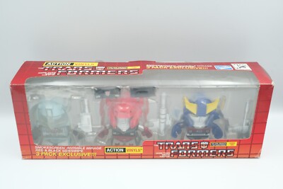 Hasbro The Loyal Subjects Transformers SDCC Smokescreen Mirage Sideswipe 3-pack