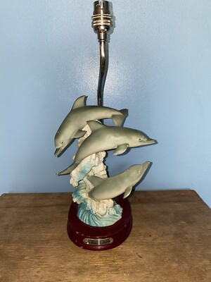 The Crosa Collection Schöne Keramik Delfin Lampe