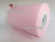 Plain Tulle Roll TUTU Spool 6" x 100  Y Soft Netting Wedding Bridal Bows 