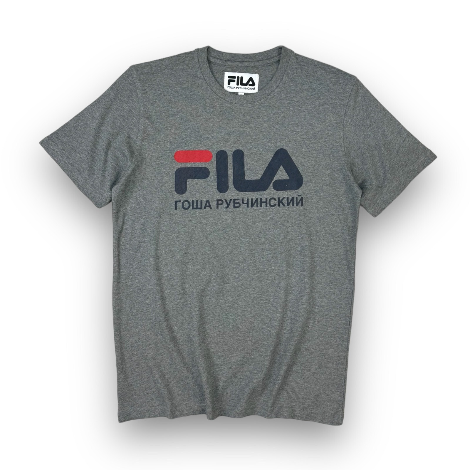 Fila × T shirt Gosha Rubchinskiy grigia piccola