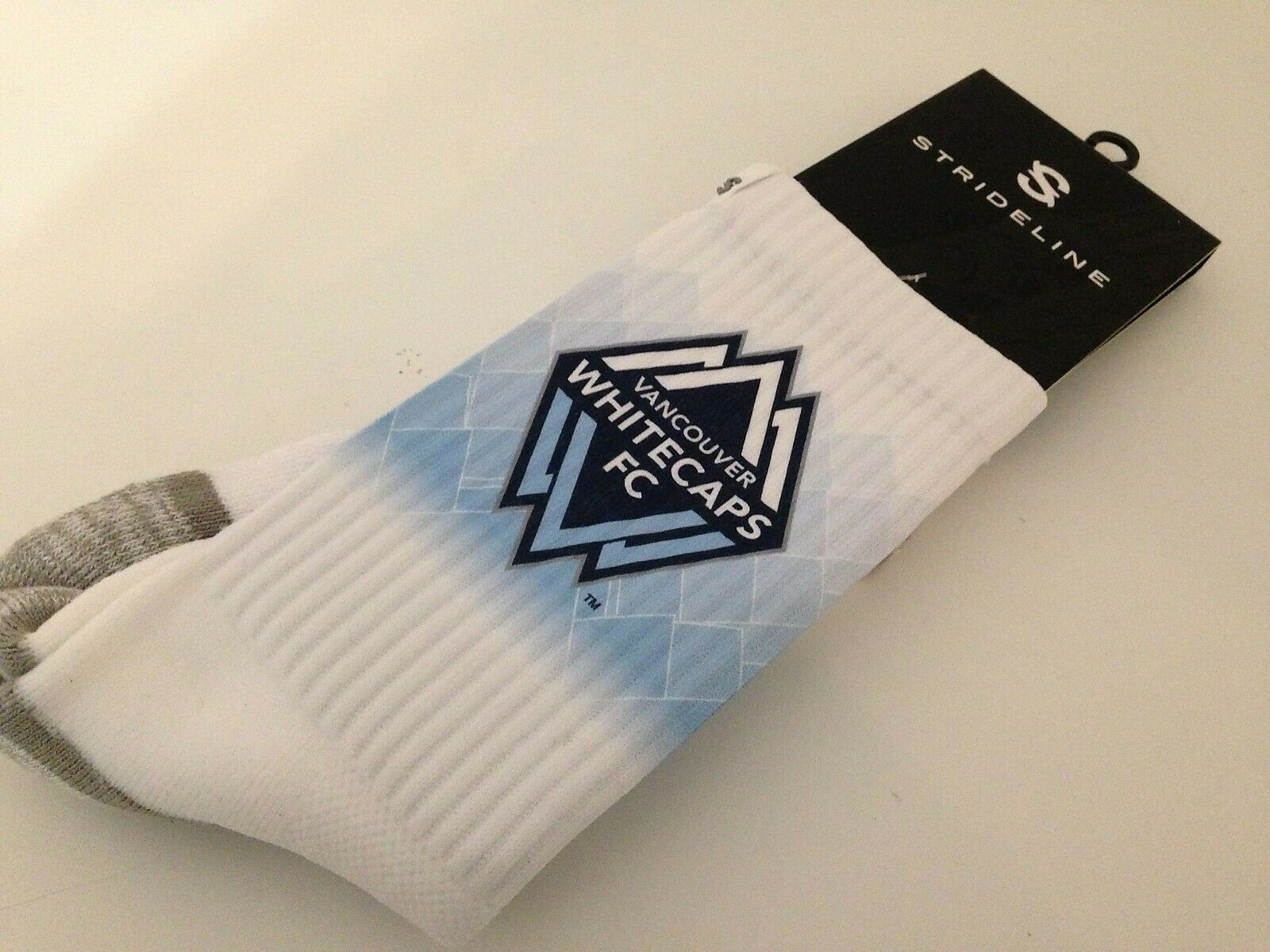 SAOLA Calze Strideline Major League Soccer Vancouver Whitecaps FC Football Club NUOVE!!!