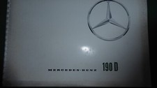 Altes Werbeprospekt  *Mercedes-Benz 190 D* , ...