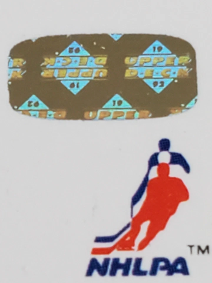 1991-92 UPPER DECK UD HOCKEY CARDS LOGO HOLOGRAM YOU PICK 50% OFF 2+ - Image 2 of 2