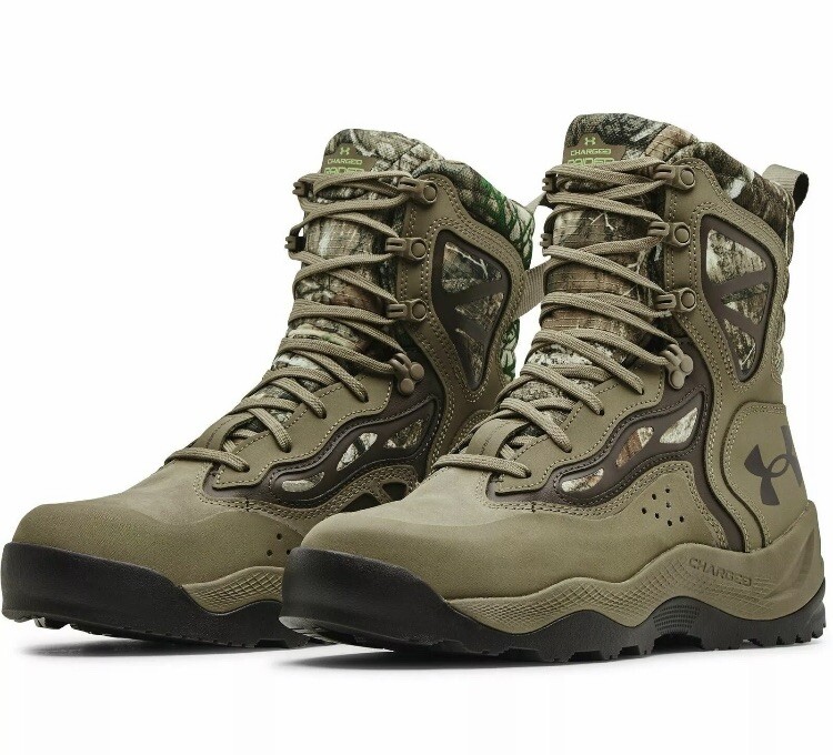 Under Armour Charged Raider Men’s SZ 12 Waterproof Camo Hiking Boots 3024338-902