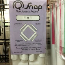 Q Snap 8" needlework frame cross stitch quilting embroidery needlework frame Q-S