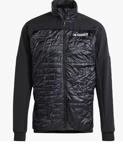 adidas Men's Terrex Xperior Varilite Hybrid Primaloft Jacket Black XL
