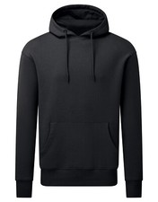 Image of Anthem Mens Lightweight Hoodie Organic Cotton Blend Hooded Sweatshirt Jumper