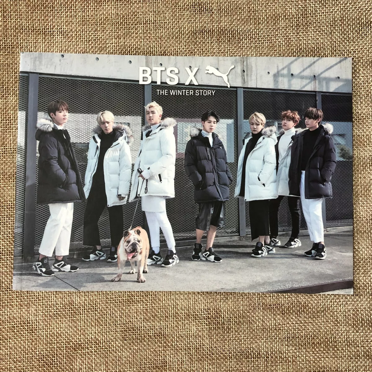 BTS Group 2017 PUMA The Winter Story Event Official Photobook