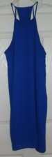 GB Women Blue Halter Dress Sz XS Lined