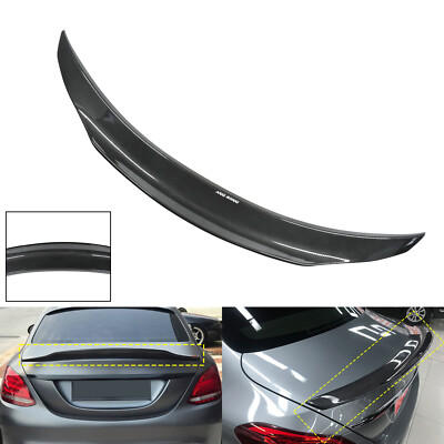 Heckspoiler für Mercedes C-Klasse W205 Heckflügel,Renntech Carbon stil, Material